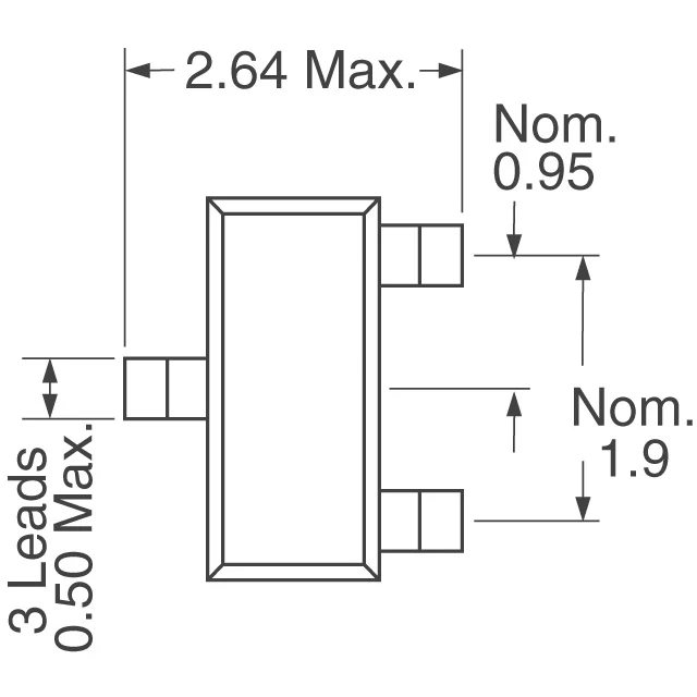 FMMTL717TA Diodes Incorporated  Transistors - Bipolar (BJT) - Single